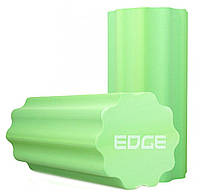 Массажный ролик EDGE профилированный YOGA Roller EVA RO3-45 зеленый (45*15см.) TOS