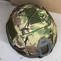 Кавер (чехол) на шлем каску Fast с панелями Векро Мультикам e11p10