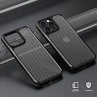 Ударостійкий карбоновий чохол iPaky для iPhone 15 Plus