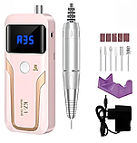 Фрезер для манікюру та педикюру KZ-1/703 з акумулятором, 65W/35 000 об/хв, фото 2