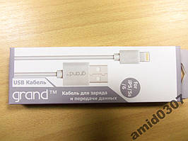 USB кабель GRAND для iPhone 5/5S/6