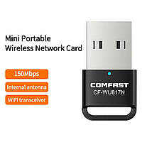 USB Wi-Fi адаптер COMFAST CF-WU817N 150 Мбит/с Wi-Fi приемник 802.11b/g/n