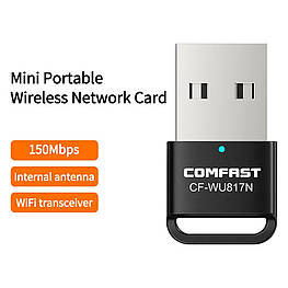 USB Wi-Fi адаптер COMFAST CF-WU817N 150 Мбіт/с Wi-Fi приймач 802.11b/g/n