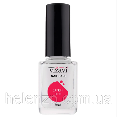 Лікувальний лак для нігтів Vizavi NailCare Залізні нігті