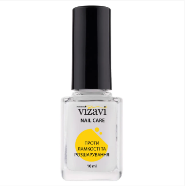 Лікувальний лак для нігтів Vizavi NailCare Засіб проти ламкості та розшарування