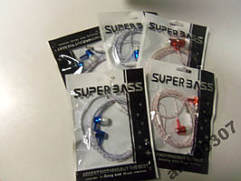 Навушники SUPER BASS mp3 люмінісцентні. Якість!
