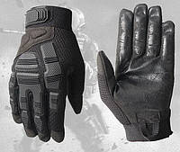 Перчатки полнопалые с защитой на липучке FQ16SDF007 Черный, XL перчатки для военных тактические