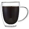 Кружка для кави з подвійним дном, Склянки з подвійним дном Прозорі склянки DP-34, фото 5