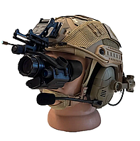 Тактический монокуляр ночного видения СL27-0027 Night Vision (до 400м) на шлем ПНБ TRN