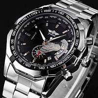 Мужские часы Winner Titanium TM340 стильные наручные часы для мужчин