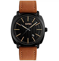 Мужские часы Skmei 9169 Kowboy (коричневые) стильные наручные часы для мужчин