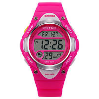 Детские наручные спортивные часы Skmei 1077 (Розовый) стильные наручные часы для мужчин