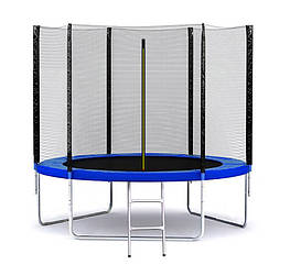 Батут SkyJump 10 фт. (312 см) із захисною сіткою та драбинкою