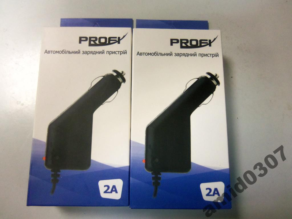 АЗУ PROFI micro USB 5V 2A підходить для автомобілів вітчизняного виробництва
