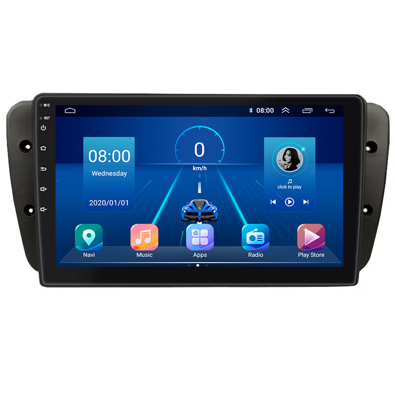 Штатна магнітола SEAT Ibiza 2008-2012 Element 6/128 4G CarPlay  DS, фото 1