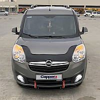 Дефлектор капота (EuroCap) для Opel Combo 2012-2018 гг