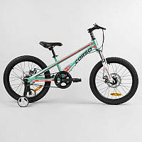 Двоколісний велосипед 20 дюймів CORSO «Speedline» MG-94526, магнієва рама, дискові гальма