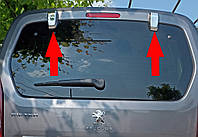 Крышки на петле задней двери (2 шт, нерж) для Toyota Proace City