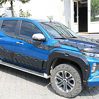 Расширители колесных арок V2 (2019-2024, EuroCap) для Mitsubishi L200