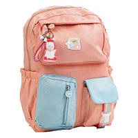 Рюкзак з брелоком рожевий  (MiC)