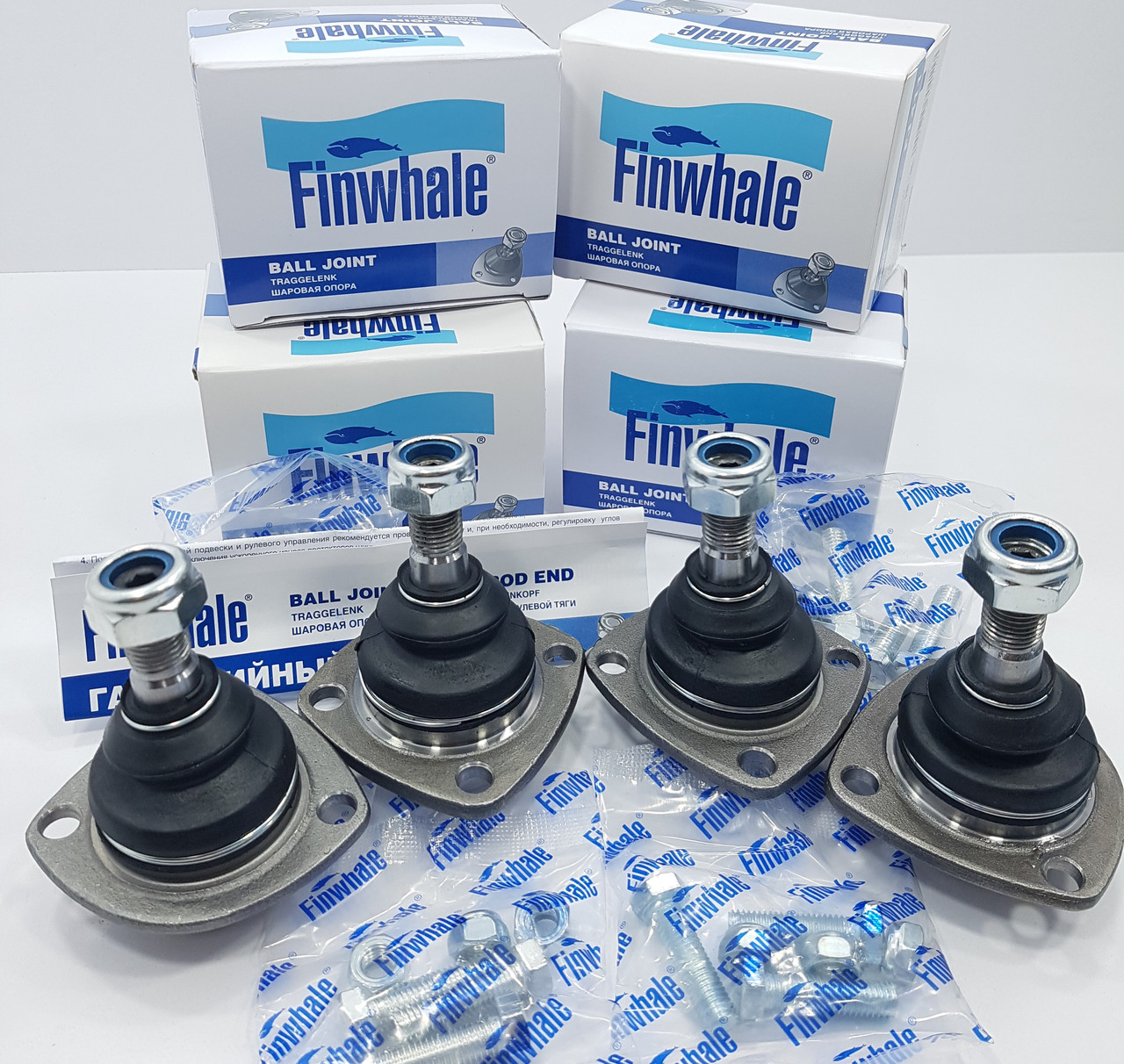 Кульові опори (к-т) ВАЗ 2101-07 Finwhale Німеччина, фото 1
