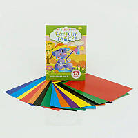 Картон + папір кольоровий А4 7 + 7 аркушів НКП-А4-7 (30)