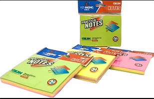 Стикери для нотаток із клейким шаром 76х76