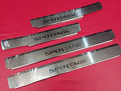 Накладки на пороги преміум KIA SPORTAGE 2016+