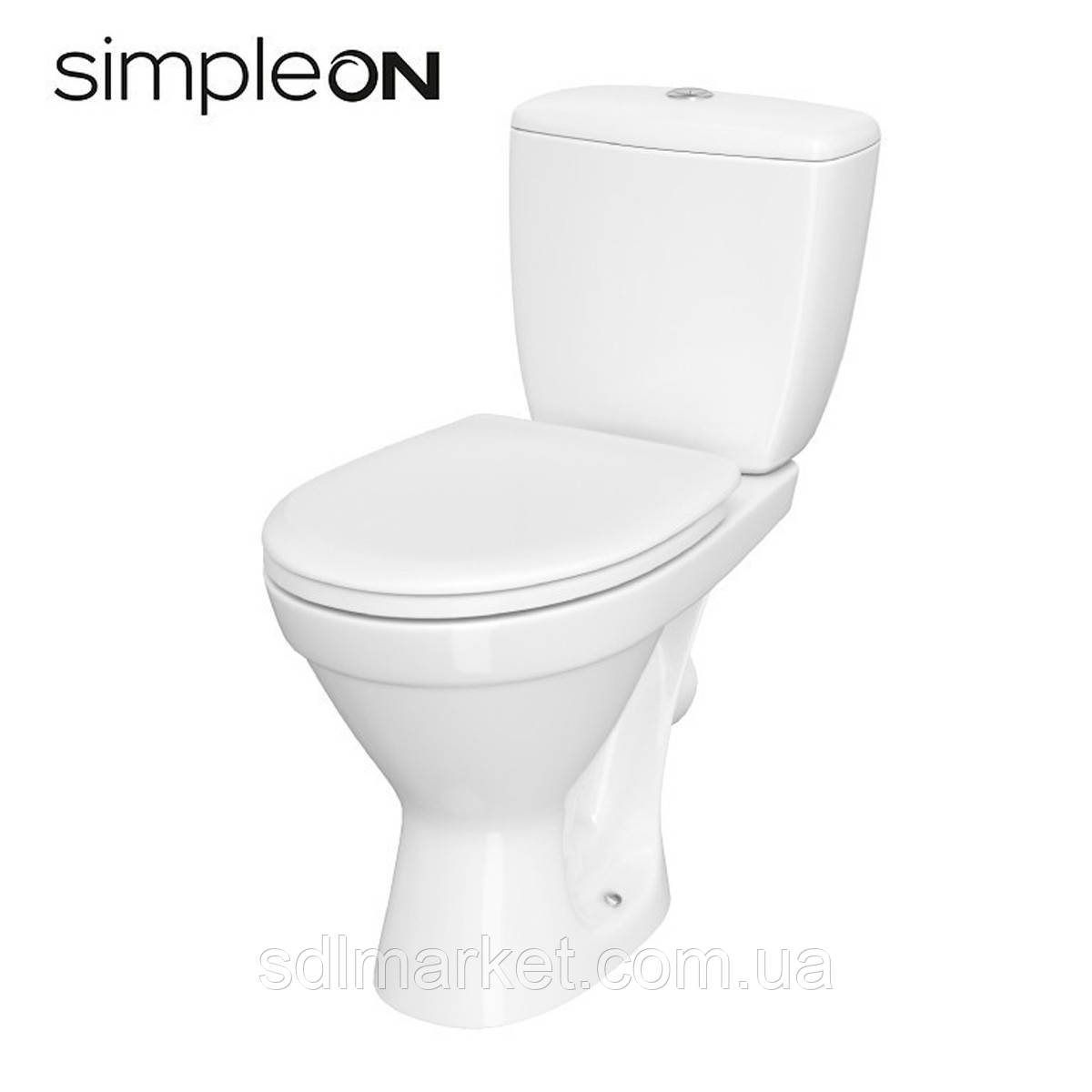 Компакт 821 Cersanit KADDA SIMPLEON CE 011 3/6 із сидінням дюропл ліфт (UA)