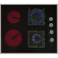 Варильна поверхня газ + електрокомбінована Luxor GH 62 SS