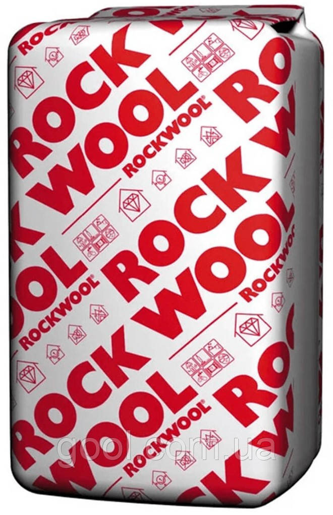 Rockwool Rockmin (Роквул Рокмін) утеплювач базальтовий для покрівлі 1000х600х50 мм у пакованні 10,8 м2
