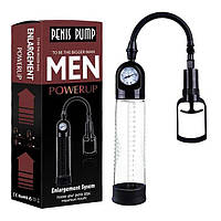 Вакуумна помпа Men Powerup зі стрілковим манометром і ручним насосом - SO8704