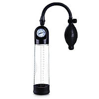 Вакуумна помпа Men Powerup зі стрілковим манометром і ручною «грушею» - SO8705