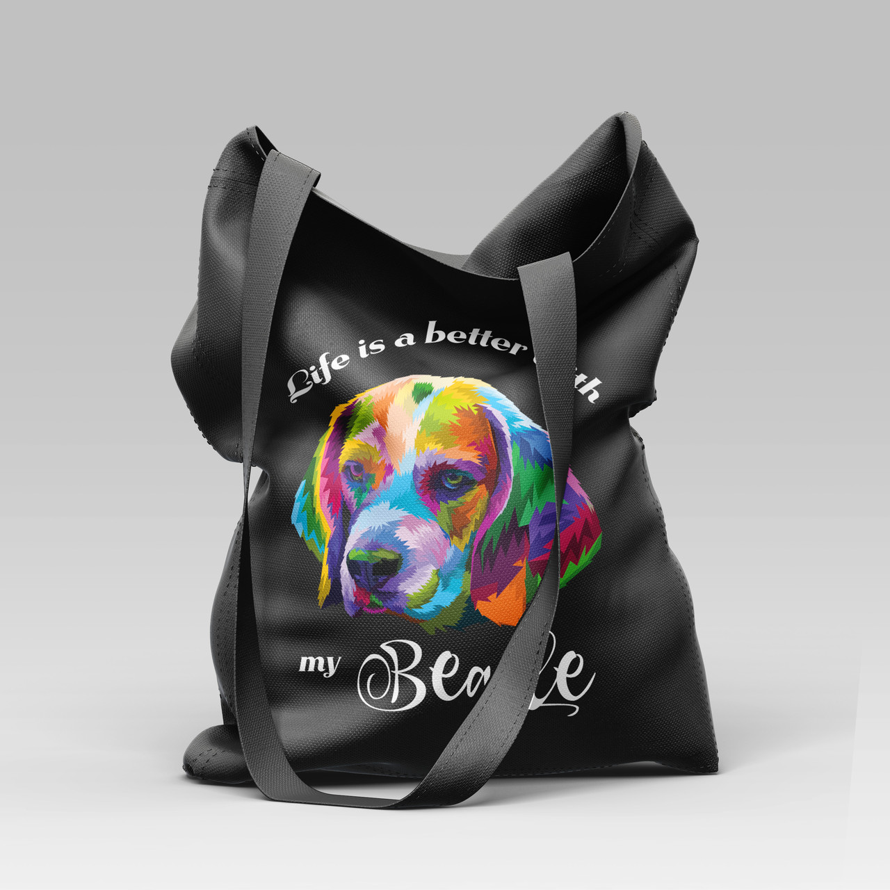 Сумка чорна "Beagle"