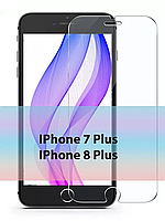 Защитное стекло iPhone 7 Plus (прозрачное без рамки)