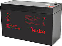 Аккумулятор мультигелевый MERLION HR1225W 12V 7 Ah High Rate AGM (батарея для ИБП)