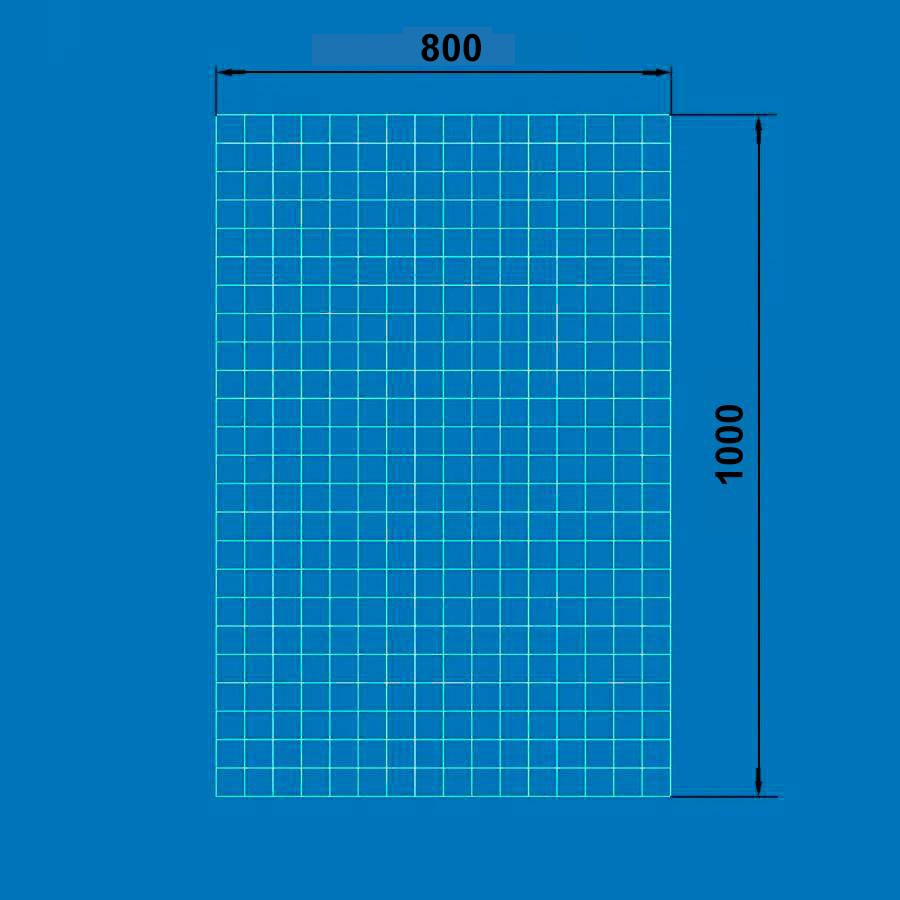 Сетка торговая 80х100 см (ячейка 50х50 мм, D3,0 мм) - фото 2 - id-p19451593