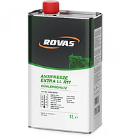 Антифриз концентрат. Antifreeze LL R11 (1л) (ROVAS)