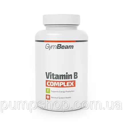 Вітаміни групи B GymBeam Vitamin B Complex 120 таб., фото 2