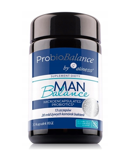 Пробіотик ALINESS ProbioBALANCE MAN 20 мільярдів 30 капсул