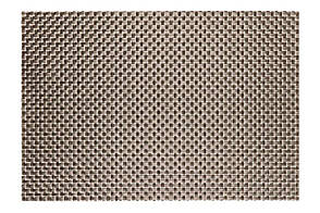 Килимок-сет на стіл 3D чорно-коричневий