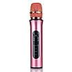 Мікрофон для караоке бездротовий блютуз із картою пам'яті Losso K6L Premium (K6 Plus Duet) рожевий, фото 9