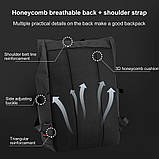 Рюкзак міський чоловічий місткий. Чоловічий рюкзак із відділенням для ноутбука, фото 8