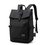 Рюкзак міський чоловічий місткий. Чоловічий рюкзак із відділенням для ноутбука, фото 3