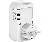 Реле напруги ColorWay (16A/3680W) 150V-210V/230V-280V DS1 White (CW-VR16-01D), фото 9