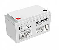 Аккумулятор U-tex 12В / 100 Ah GEL гелевый