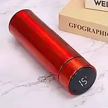 Термос T-Bottle 919 - термос 500 мл з індикатором температури та датчиком температури, фото 7