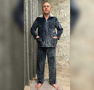 Зимова чоловіча піжама Soft комплект для дому