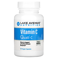 Lake Avenue Nutrition, витамин C, с Quali-C, 1000 мг, 60 растительных капсул