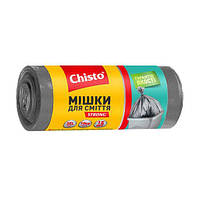 Пакеты для мусора крепкие "Chisto" strong 35 л (15шт)